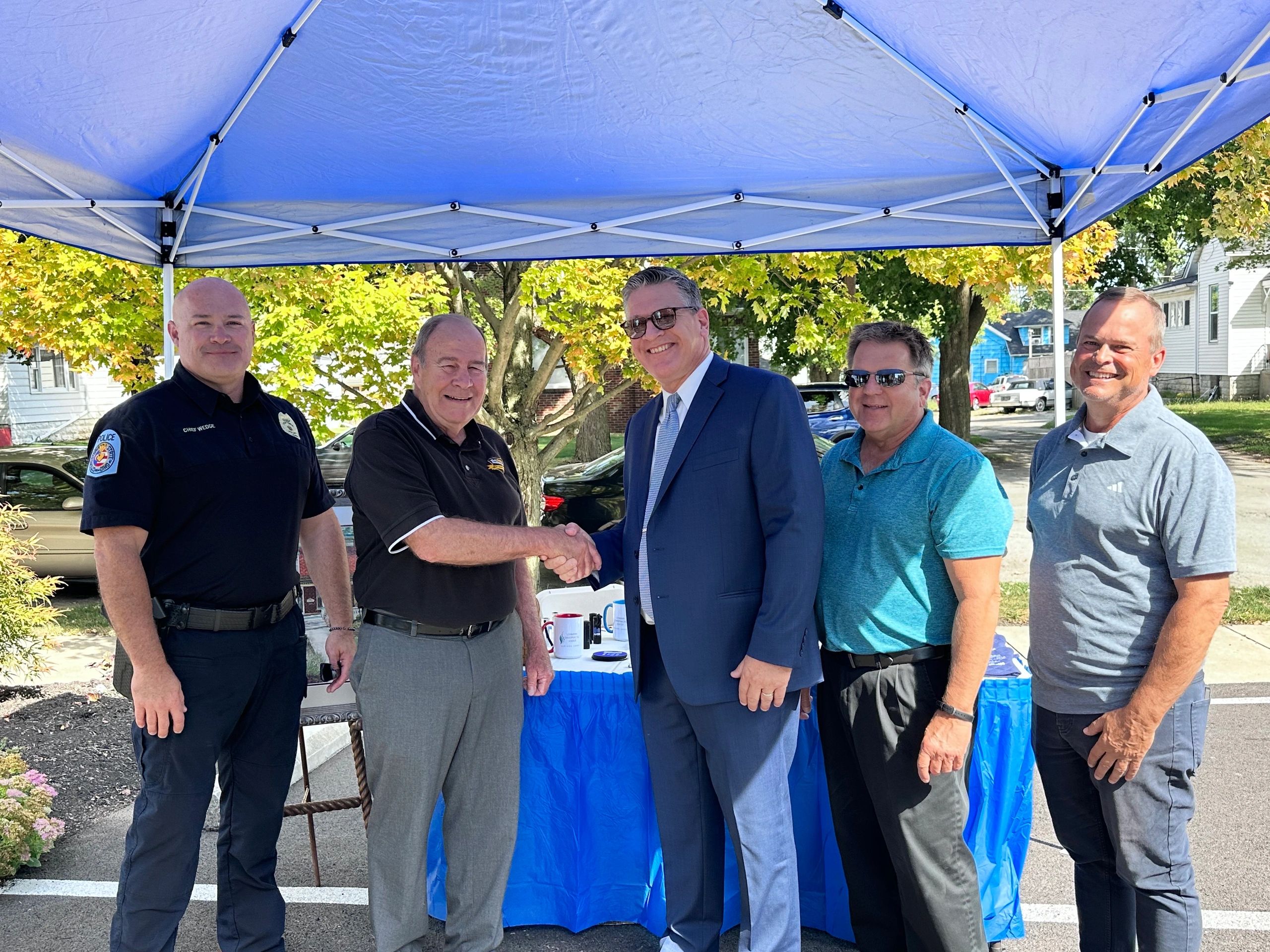 City Officials help Celebrate Lehmann Chiropractic 35th Birthday